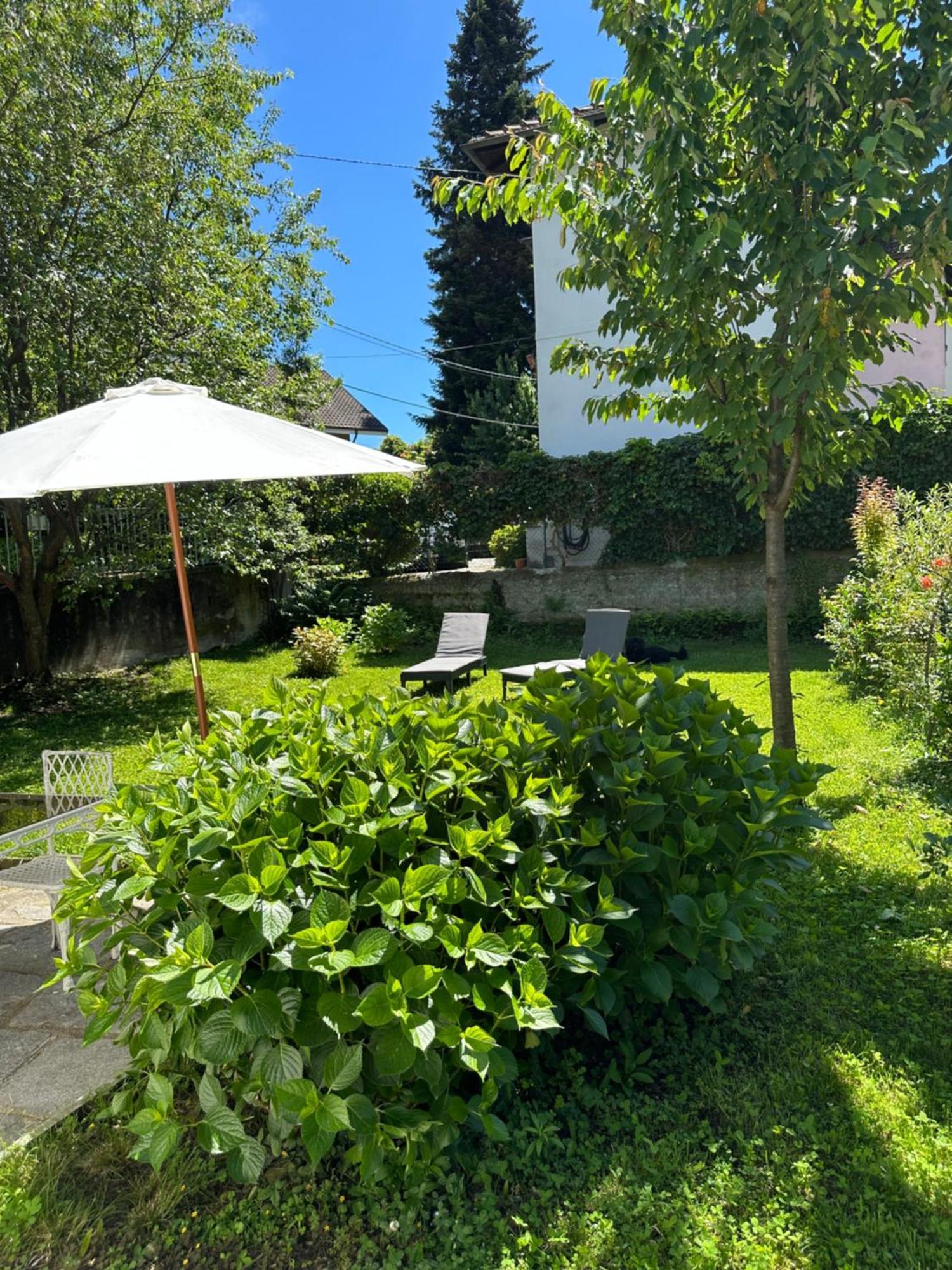 Casa Del Custode: Renovated Flat With Garden In A Villa Near The Lake Stresa Exteriér fotografie