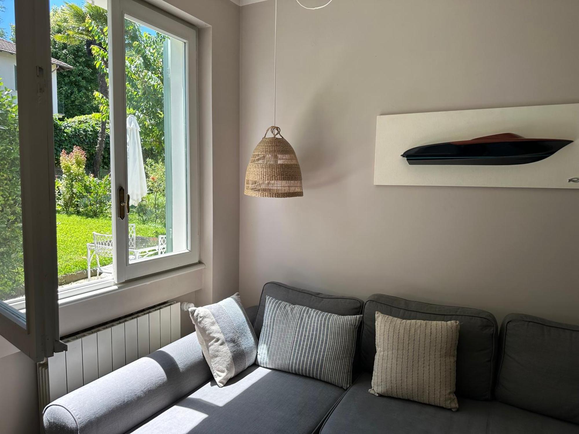 Casa Del Custode: Renovated Flat With Garden In A Villa Near The Lake Stresa Exteriér fotografie